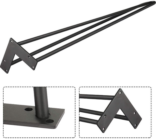 Modern Minimalist Wrought Iron Table Leg Bracket Hardware Accessories
