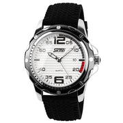 Classic Trend Silicone Strap  30m Waterproof Calendar Watch
