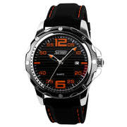 Classic Trend Silicone Strap  30m Waterproof Calendar Watch