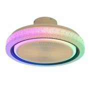 Ceiling Suction Household Bedroom Intelligent Invisible Remote Control Fan