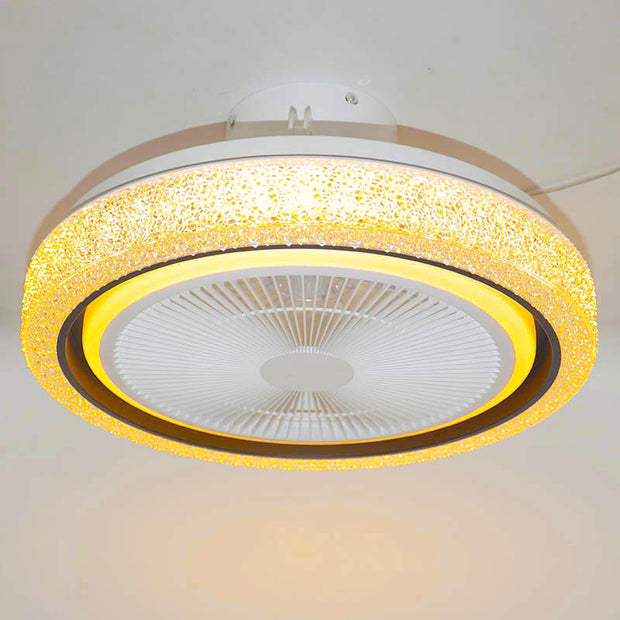 Ceiling Suction Household Bedroom Intelligent Invisible Remote Control Fan